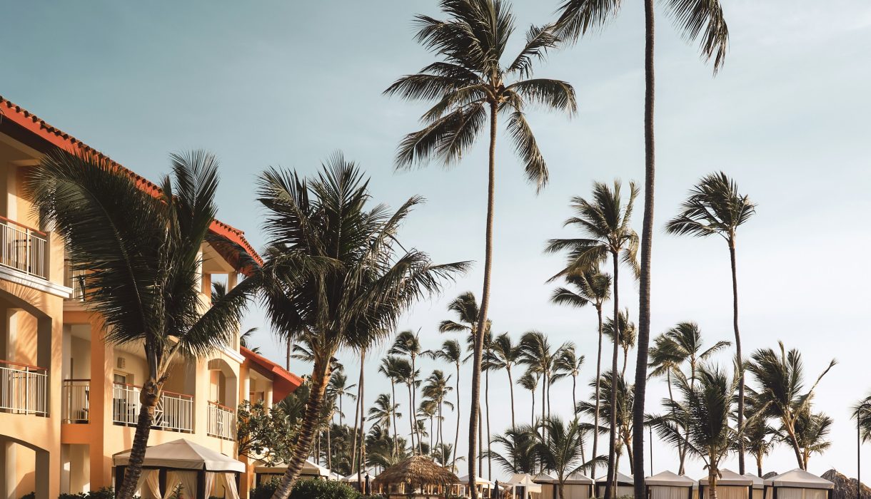 Luxury beach resort