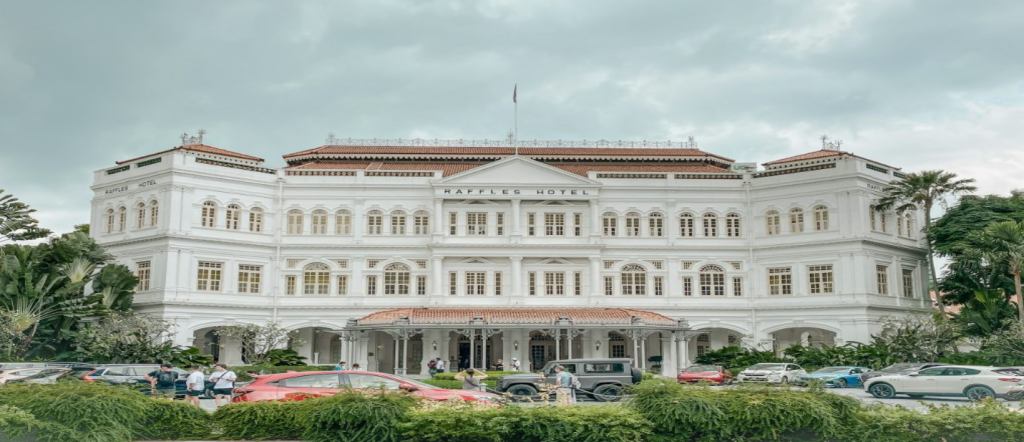 Raffles Hotel Singapore colonial-style exterior